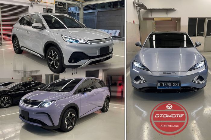 Apa saja model mobil BYD yang tersedia di Indonesia